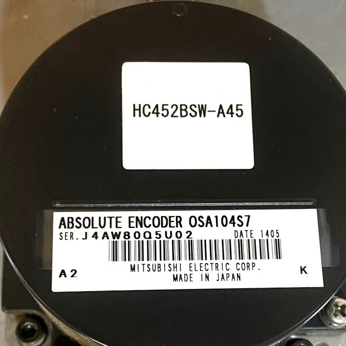 三菱電機 ACサーボモーター HC452BS-SW