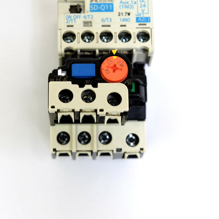 三菱電機 電磁開閉器 2個セット MSOD-Q11KP 0.5A DC24V