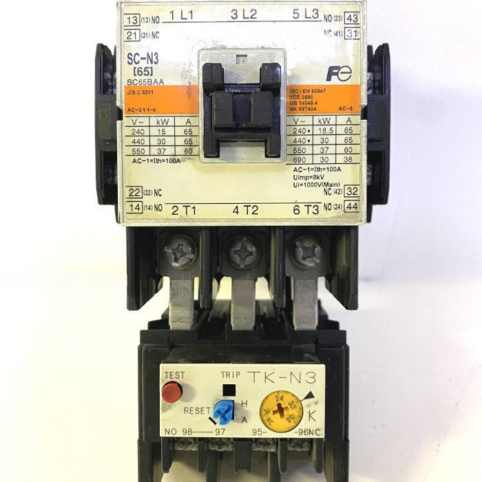富士電機 電磁開閉器 SW-N3/2E 7.5kW