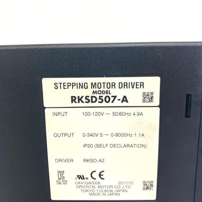 オリエンタルモータ ステッピングモーター用ドライバ RKSD507-A