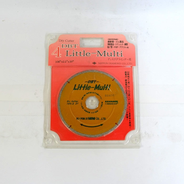 日本ダイヤモンド 4インチ DBT-Little-Multi 106D×2.2T×20H