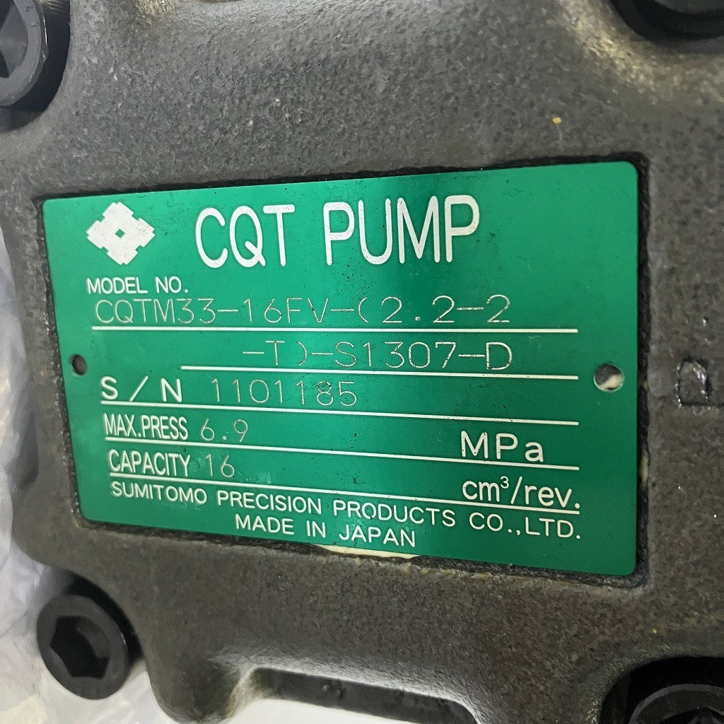 住友精密工業 ポンプ CQTM33-16FV-(2.2-2-T)-S1307-D