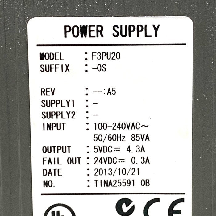 横河電機 電源モジュール F3PU20-0S