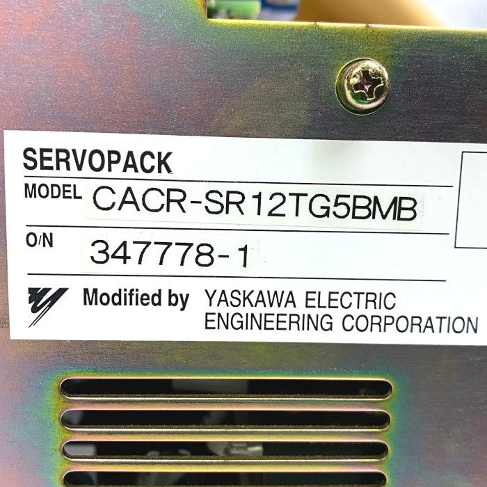 安川電機 サーボアンプ CACR-SR12TG5BMB