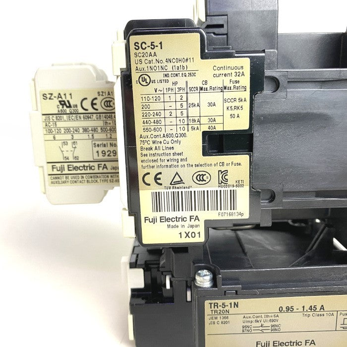 富士電機 電磁開閉器 SW-5-1/T 0.2kW