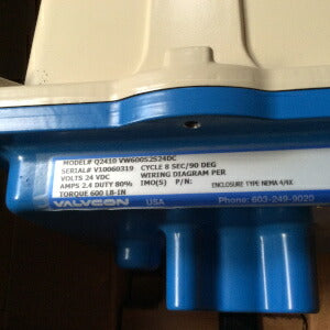 VALVCON アクチュエータ Q2140 VW600S2S24D