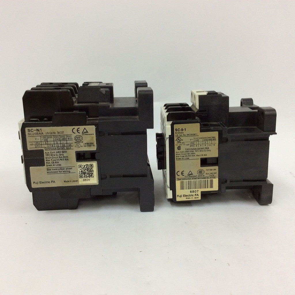 富士電機 ブレーカー SC-N1 SC-5-1 セット