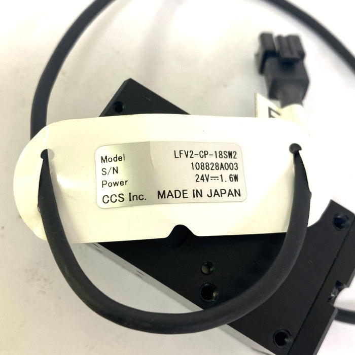 シーシーエス 同軸LED照明 2個セット LFV2-CP-18SW2