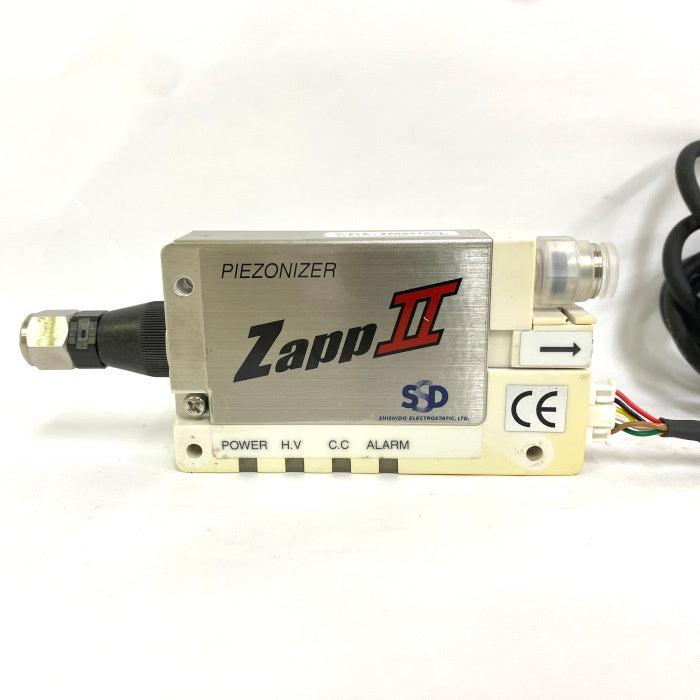 シシド静電気 超小型電圧トランス内蔵 AC型小型イオナイザ Zapp2