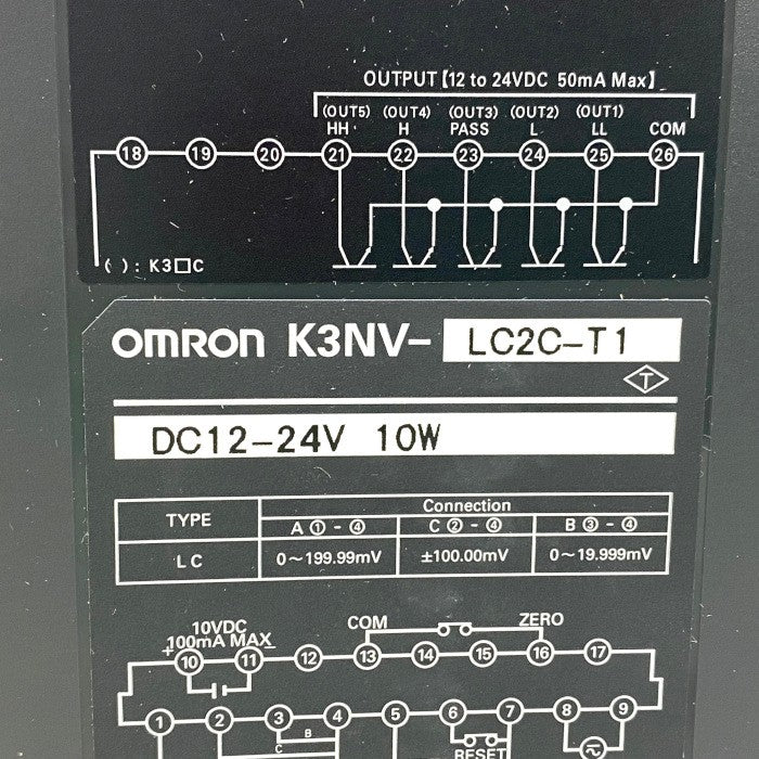 オムロン ロードセルアンプ K3NV-LC2C-T1