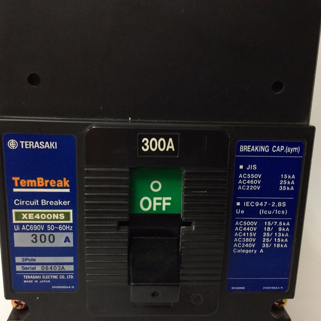 TERASAKI ブレーカー XS400NS 300A