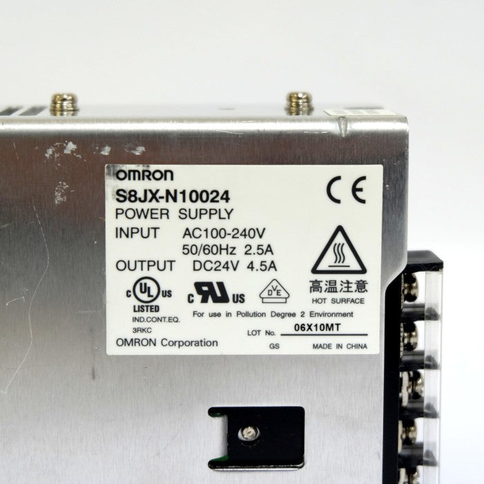 オムロン スイッチング・パワーサプライ S8JX-N10024