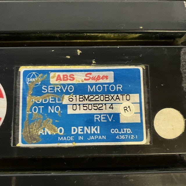 JTEKT 山洋電機 サーボモータ 61BM220BXAT0