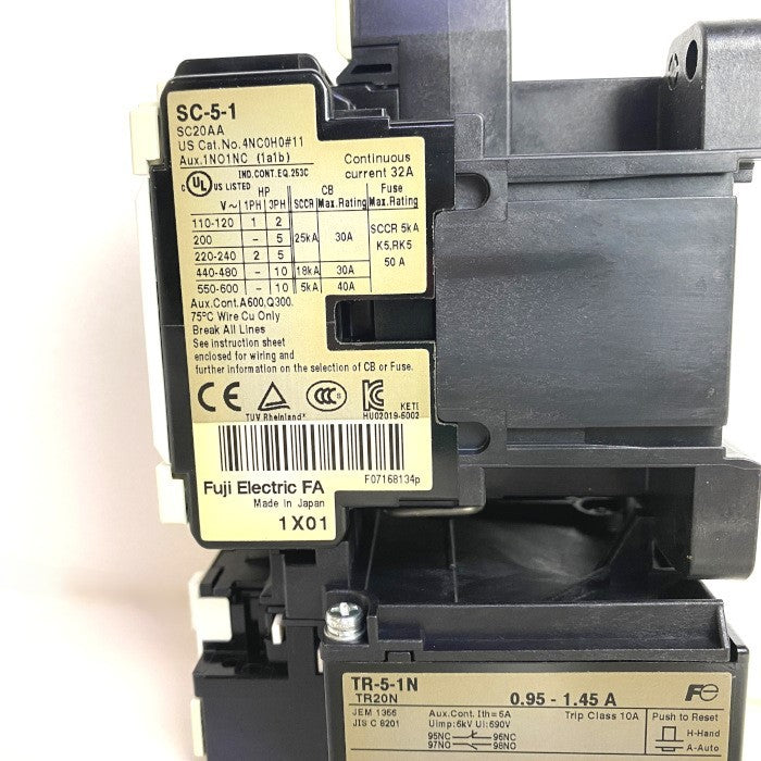富士電機 電磁開閉器 SW-5-1/T 0.2kW 1a1b