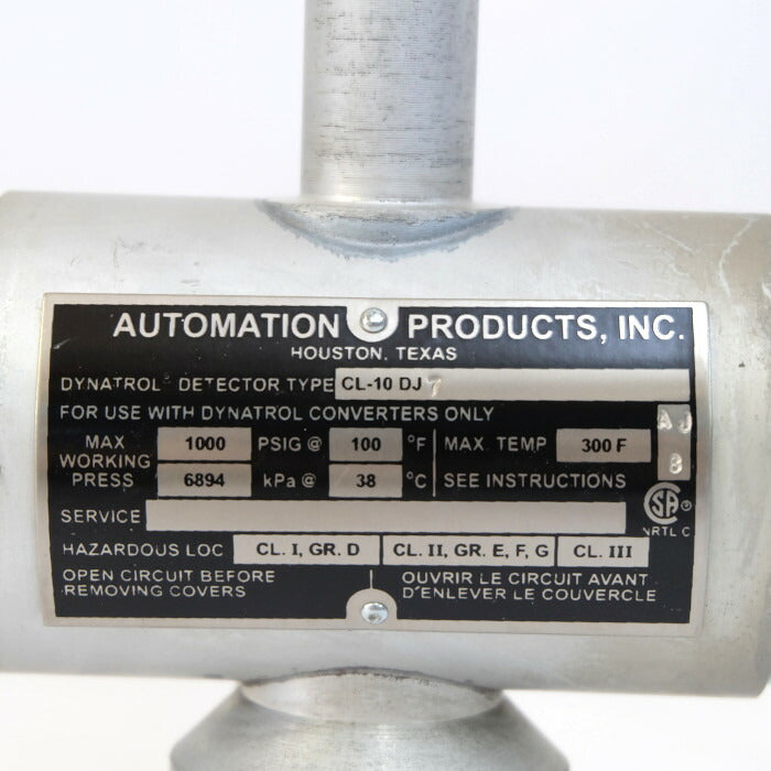AUTOMATION-PRODUCTS ダイナトロール振動レベルスイッチ(コンデュレットボックス EC-501A 付き) CL-10DJ7