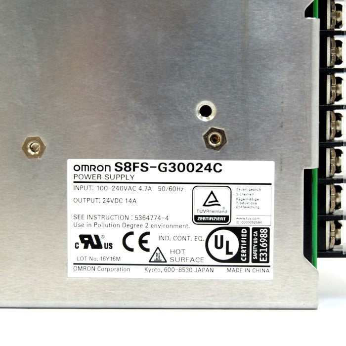 オムロン スイッチング・パワーサプライ S8FS-G30024C