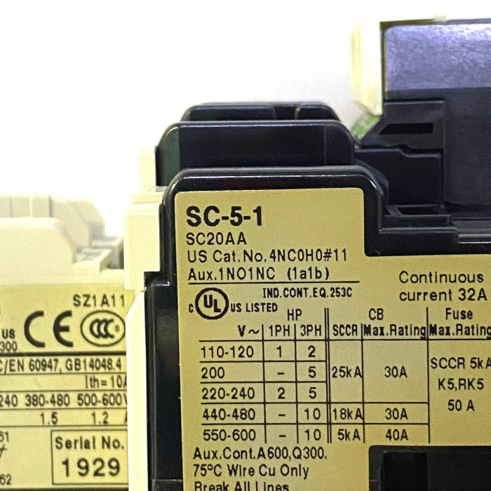 富士電機 電磁開閉器 SW-5-1/T 3.7kW