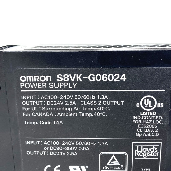 オムロン スイッチングパワーサプライ S8VK-G06024