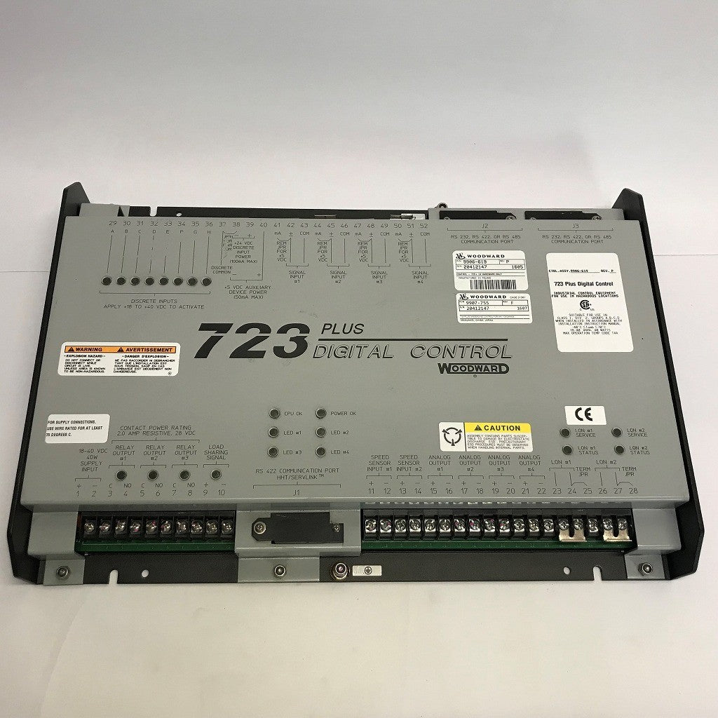 WOODWARD コントローラ 723 PLUS DIGITAL CONTROL 9906-619