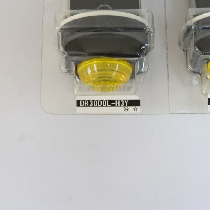 Fuji Electric パイロットランプ(黄)4個セット DR30D0L-H3Y