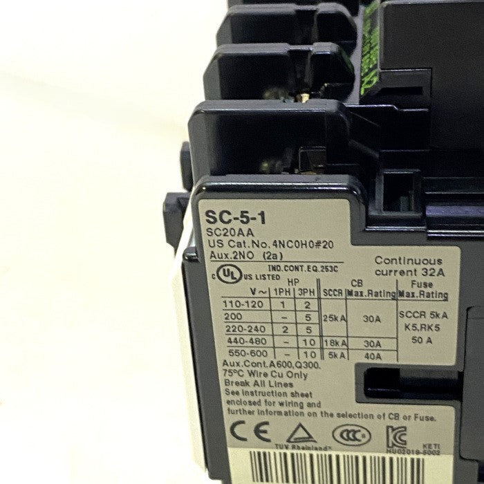 富士電機 電磁開閉器 SW-5-1 0.75kW