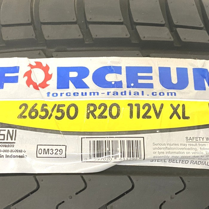 FORCEUM タイヤ 265/50 R20 112V XL