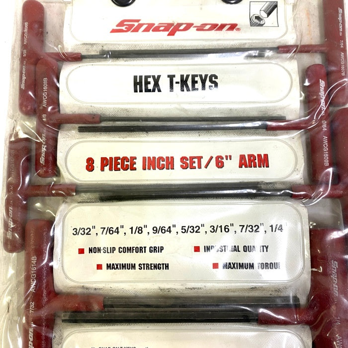 Snap-on 8pc6六角レンチセット AWCG1600B