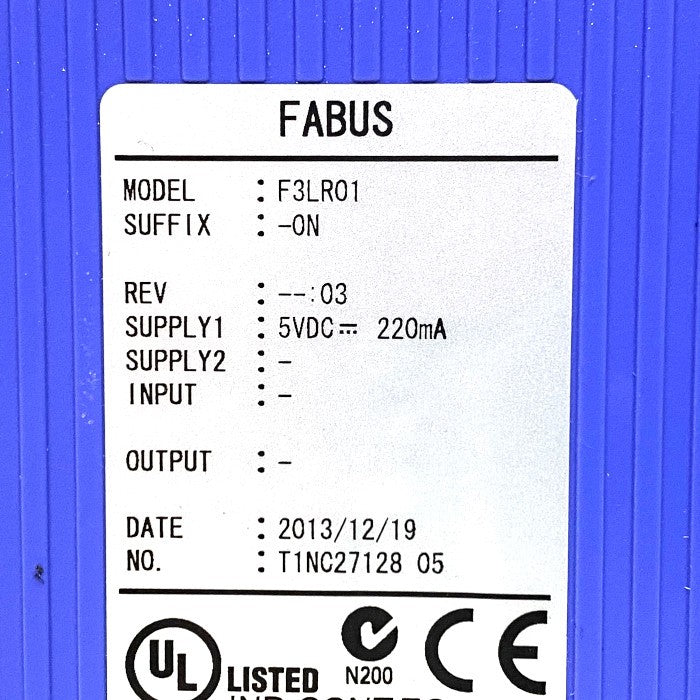 横河電機 光FAバスモジュール F3LR01-0N