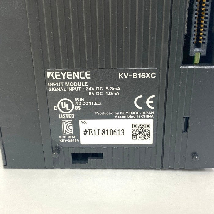キーエンス 入力ユニット KV-B16XC