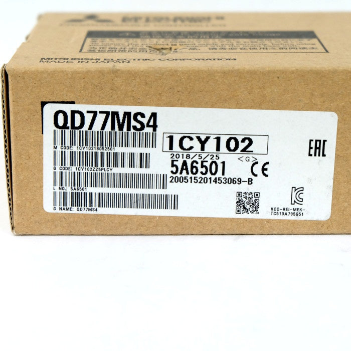 三菱電機 シンプルモーション位置決めユニット QD77MS4 (2018)