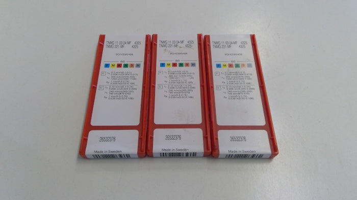 サンドビック 旋盤加工用チップ TNMG110304-MF 4325