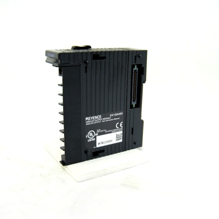 キーエンス アナログ出力ユニット 4ch 端子カバー無 KV-DA40V