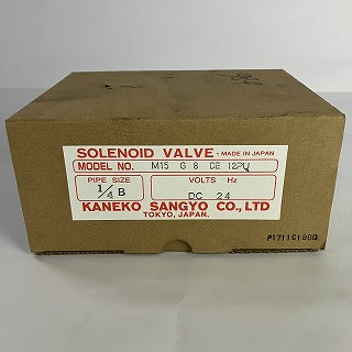 金子産業 電磁弁(ミニ4方ボール弁用) 15G-8-DE12PU DC24V