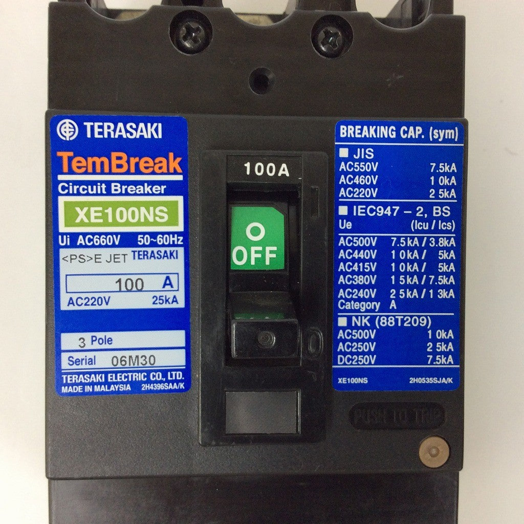 TERASAKI XE100NS 3POLE 100A