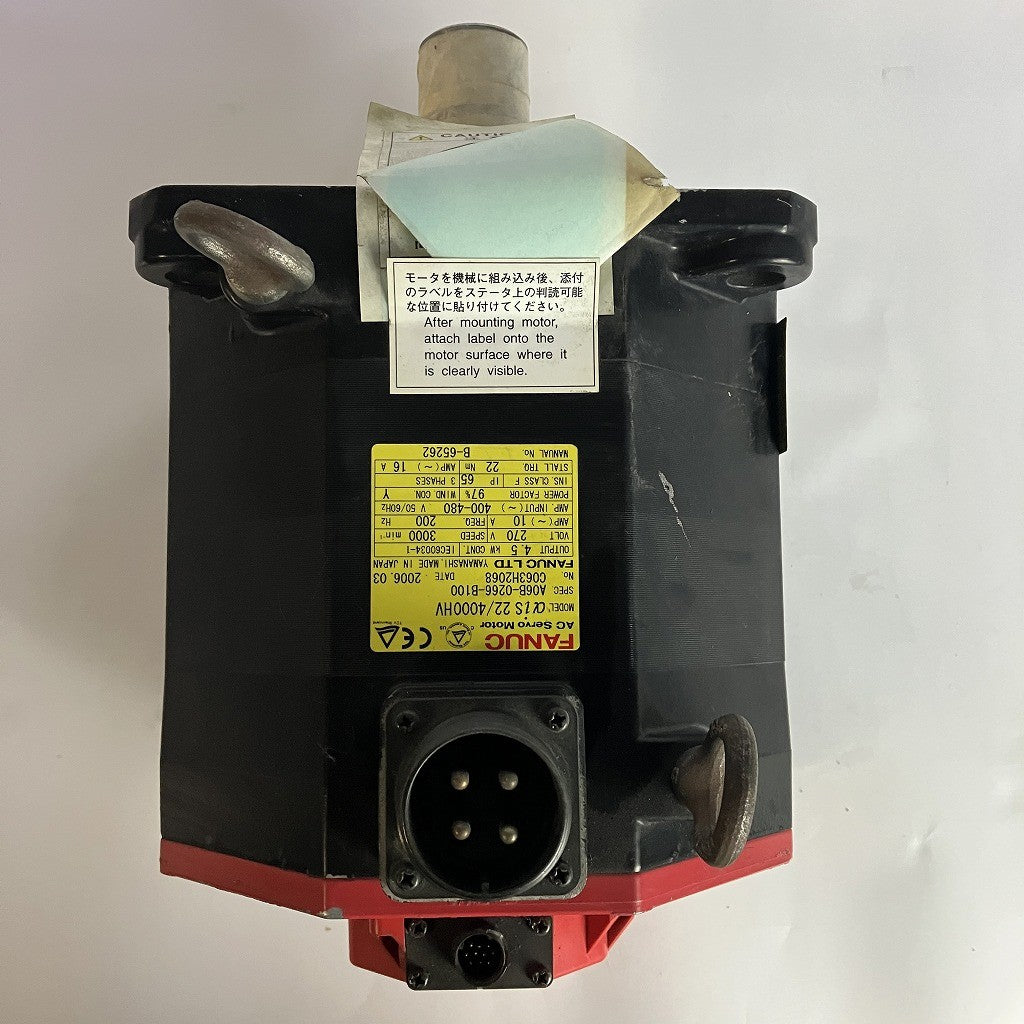 FANUC サーボモータ A06B-0266-B100