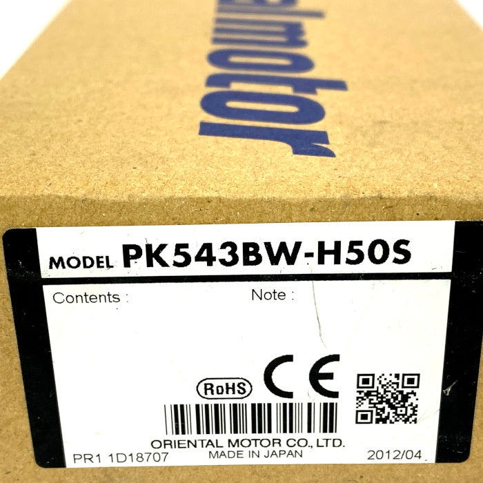 オリエンタルモータ ステッピングモーター PK543BW-H50S