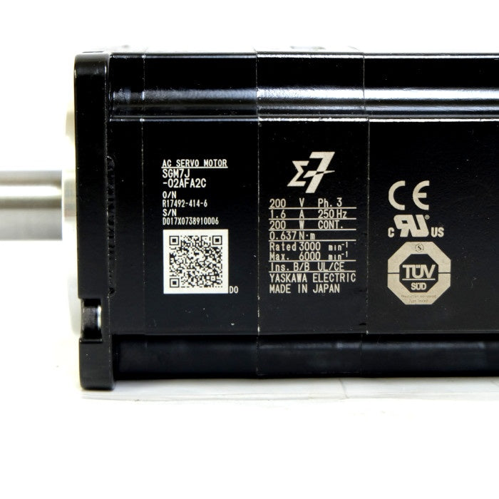 安川電機 回転型サーボモータ SGM7J-02AFA2C