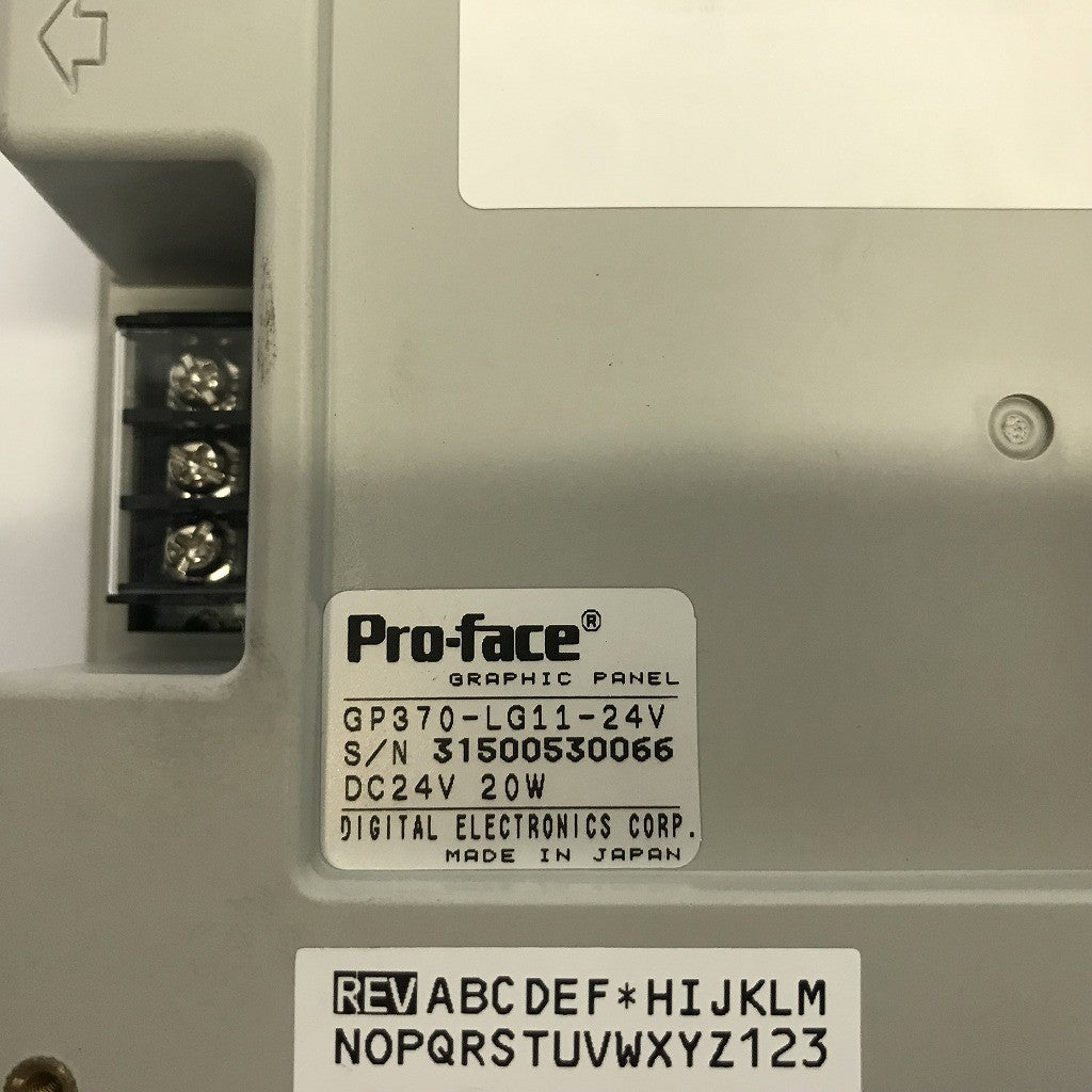 Pro-Face タッチパネル GP370-LG11-24V