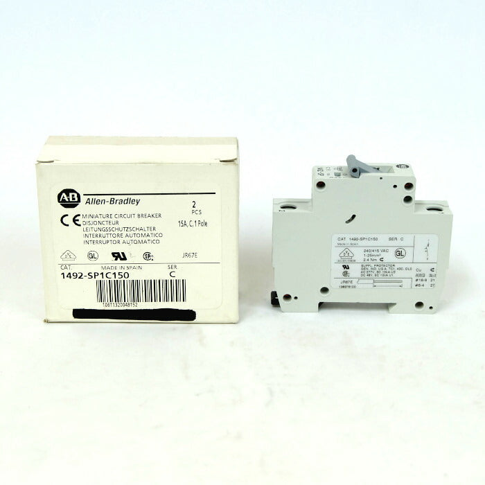 ALLEN BRADLEY 配線用遮断器 2個入 1492-SP1C150