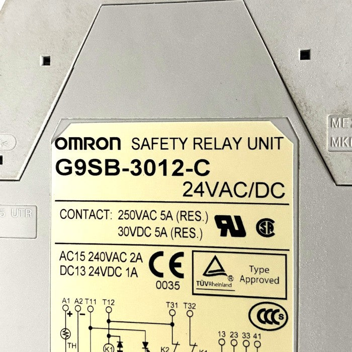 オムロン セーフティーリレーユニット G9SB-3012-C