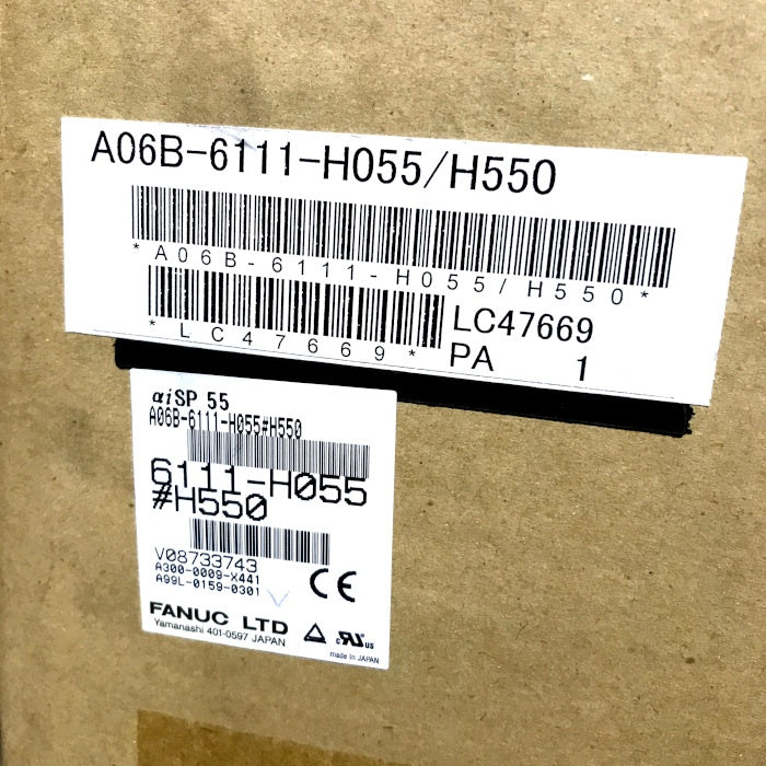 FANUC ACピストンモジュール A06B-6111-H055/H550