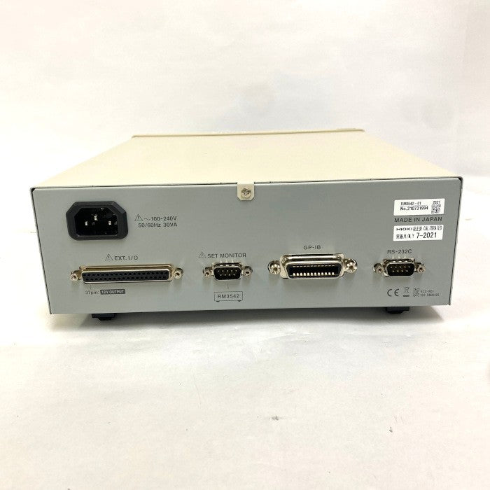 HIOKI 抵抗器 RM3542-01