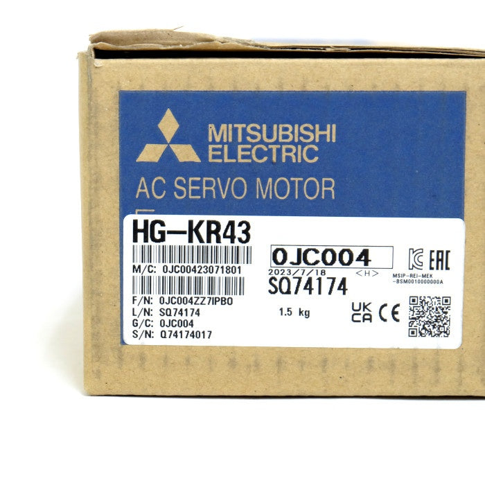 三菱電機 サーボモータ HG-KR43