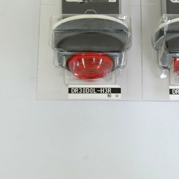 Fuji Electric パイロットランプ(赤)4個セット DR30D0L-H3R