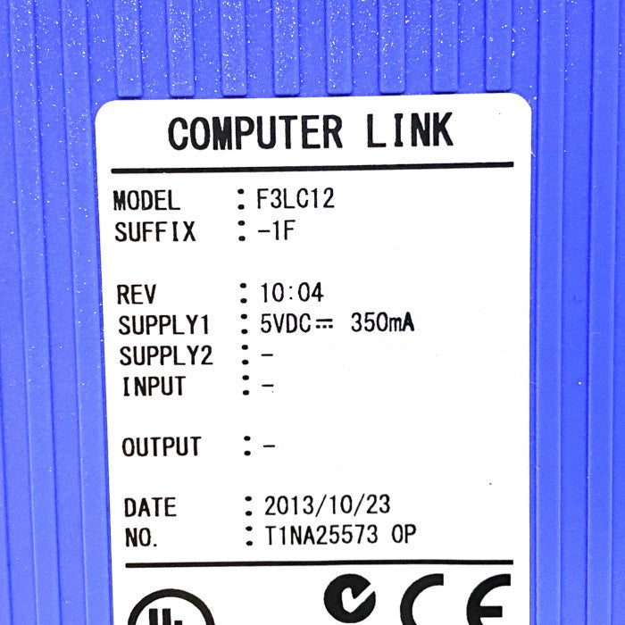 横河電機 PLCプログラマブルコントローラー F3LC12-1F