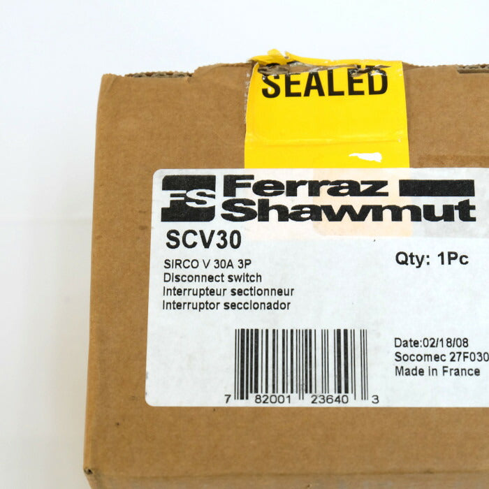 Ferraz Shawmut ディスコネクトスイッチ SCV30