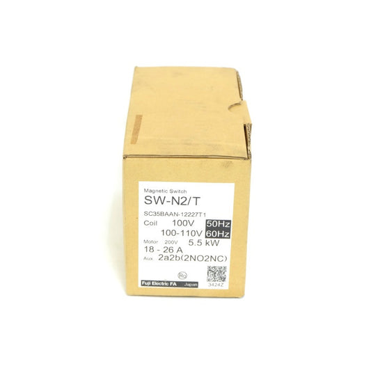 富士電機 電磁開閉器 SW-N2/T AC100V 5.5KW