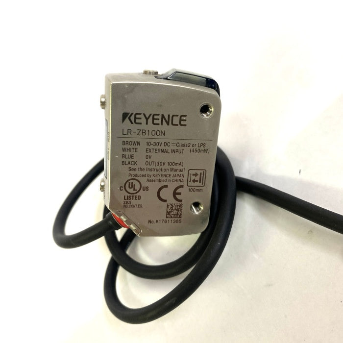 キーエンス アンプ内蔵型CMOSレーザーセンサ LR-ZB100N