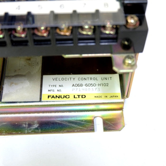 ファナック ACサーボアンプ A06B-6050-H102