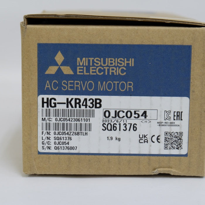 三菱電機 サーボモータ HG-KR43B